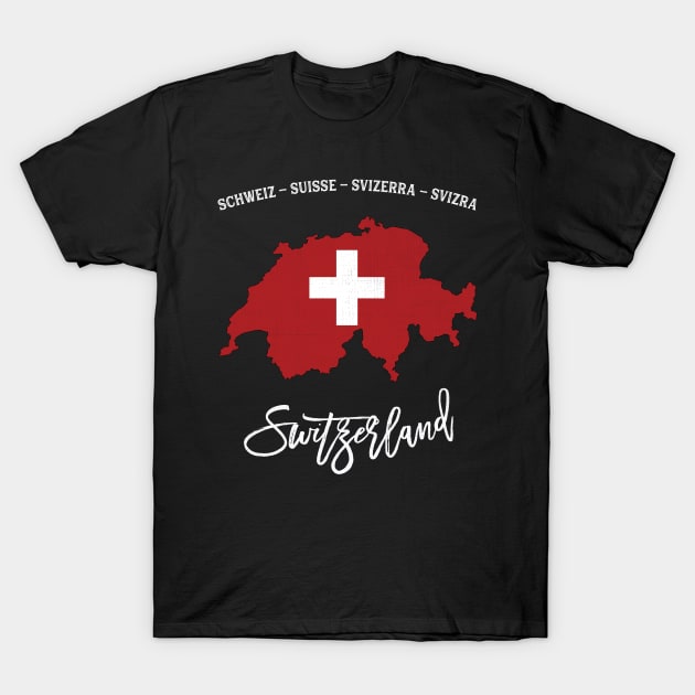 Switzerland T-Shirt by phenomad